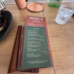 Menu summer 2026 Menu summer 2026