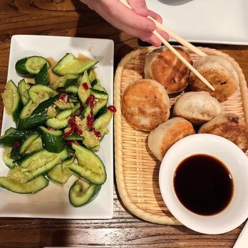 Steamed - Savory Cucumber and Pan-Fried Pork Buns. Follow my CT-based food instagram for more! @mcla.eats - Dim Sum Near Me - New Haven, Connecticut Steamed - Savory Cucumber and Pan-Fried Pork Buns. Follow my CT-based food instagram for more! @mcla.eats - Dim Sum Near Me - New Haven, Connecticut