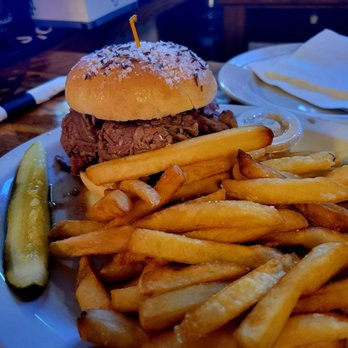 Skoobs Village Grille - Beef on weck....tender and delicious! - American Near Me - Lancaster, New York Skoobs Village Grille - Beef on weck....tender and delicious! - American Near Me - Lancaster, New York