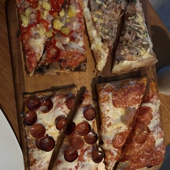 Sugo - Ono Slice Japanese Slice Pepperoni Slice and Calabrese Slice - Pizza Near Me - Costa Mesa, California Sugo - Ono Slice Japanese Slice Pepperoni Slice and Calabrese Slice - Pizza Near Me - Costa Mesa, California
