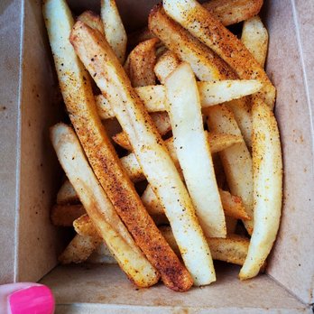 The Peri Peri Grill - Peri peri fries, crisp perfection. Needed sauce but that was my own fault. - Halal Near Me - Johns Creek, Georgia The Peri Peri Grill - Peri peri fries, crisp perfection. Needed sauce but that was my own fault. - Halal Near Me - Johns Creek, Georgia