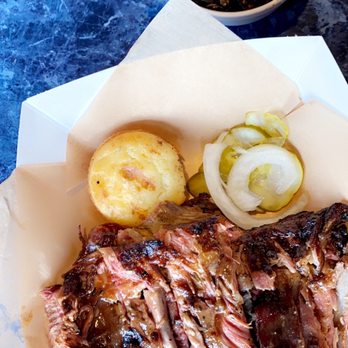 Sugar's Ribs - 1/2 slab ribs with okra chips - Barbeque Near Me - Chattanooga, Tennessee Sugar's Ribs - 1/2 slab ribs with okra chips - Barbeque Near Me - Chattanooga, Tennessee