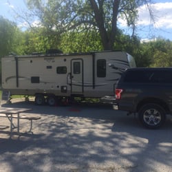 Polk County Conservation - The handicap designated camp site at Jester park