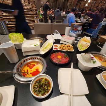 Haidilao Hotpot - Some of our spread - Chinese Near Me - Arcadia, California Haidilao Hotpot - Some of our spread - Chinese Near Me - Arcadia, California