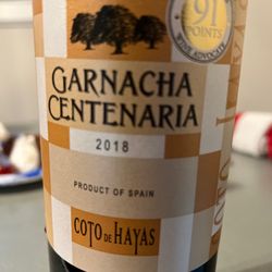 Olive and Vyne - Amazing wine from Spain - bought at Olive & Vyne in Eagle ID