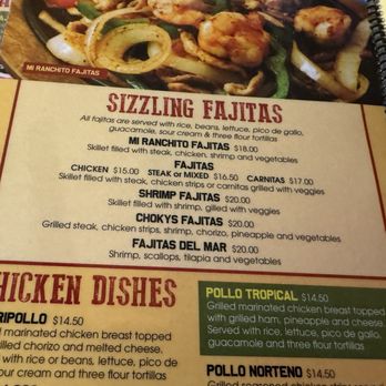 Mi Ranchito - Menu - Mexican Near Me - Van Wert, Ohio