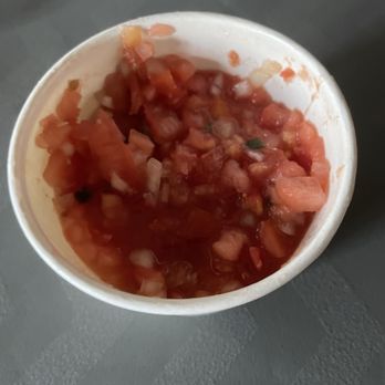 Jackie's Diner - Lomi Salmon Side Order (scooped 1/4 out) - Hawaiian Near Me - Aiea, Hawaii
