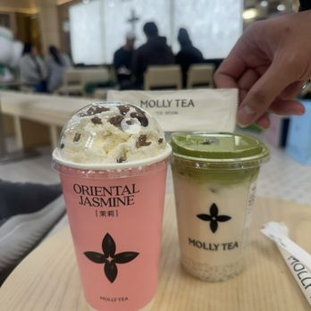 Molly Tea - jasmine tea with matcha jasmine tea - Bubble Tea Near Me - Las Vegas, Nevada