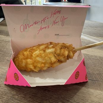 Mochinut - Potato cheese dog - Coffee & Tea Near Me - Rialto, California