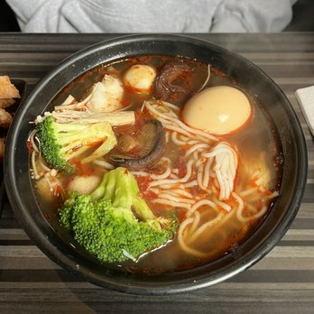 Sugar Marmalade - Szechuan soup with rice noodles - Chinese Near Me - Mississauga, Ontario Sugar Marmalade - Szechuan soup with rice noodles - Chinese Near Me - Mississauga, Ontario