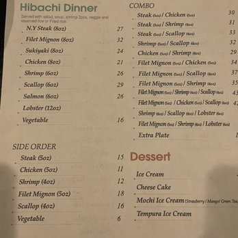 Yokohama Hibachi & Sushi - Menu - Sushi Bars Near Me - Keller, Texas