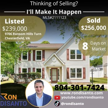 Ron DiSanto Real Estate Agent - Utilized my enclosed trailer and helped the seller move at no cost. - Real Estate Agents Near Me - Richmond, Virginia Ron DiSanto Real Estate Agent - Utilized my enclosed trailer and helped the seller move at no cost. - Real Estate Agents Near Me - Richmond, Virginia