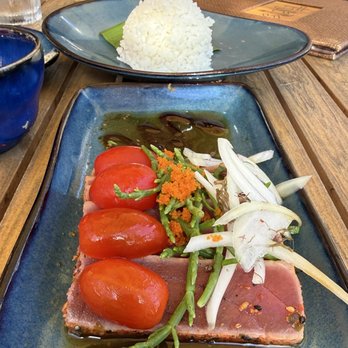 Tikis Grill & Bar - Tuna and rice mmmm - Seafood Near Me - Honolulu, Hawaii Tikis Grill & Bar - Tuna and rice mmmm - Seafood Near Me - Honolulu, Hawaii