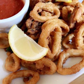 Popei's Clam Bar - Thai calamari. Definitely recommend! - Seafood Near Me - Coram, New York Popei's Clam Bar - Thai calamari. Definitely recommend! - Seafood Near Me - Coram, New York
