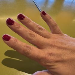The Painted Ten - My nails after I annihilated them by ripping off my powder dip