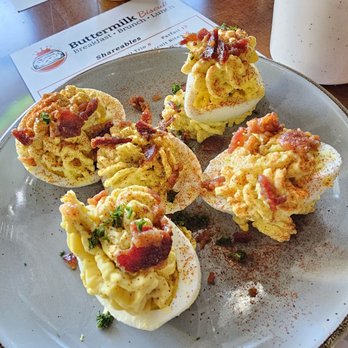 Buttermilk Biscuit - Deviled eggs - Breakfast & Brunch Near Me - College Park, Georgia Buttermilk Biscuit - Deviled eggs - Breakfast & Brunch Near Me - College Park, Georgia
