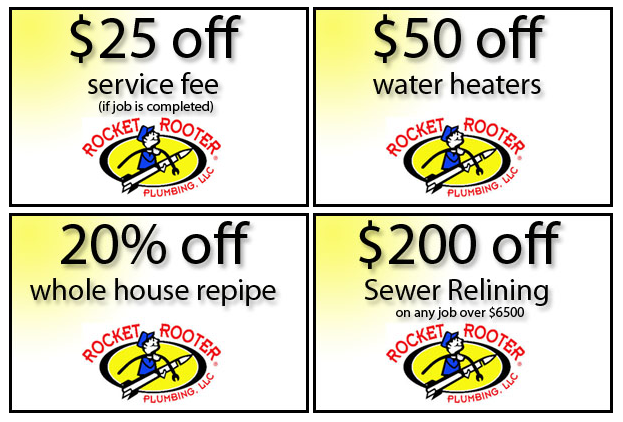 Slide of Rocket Rooter Plumbing