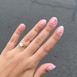 Jen's manicure-- UV gel
