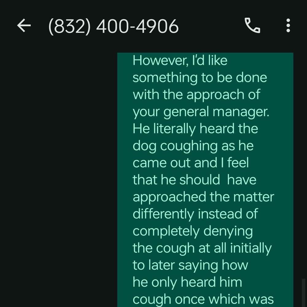 Paws & Friends - My 3rd reply to owner without response pt.2 - Pet Groomers Near Me - Manvel, Texas Paws & Friends - My 3rd reply to owner without response pt.2 - Pet Groomers Near Me - Manvel, Texas