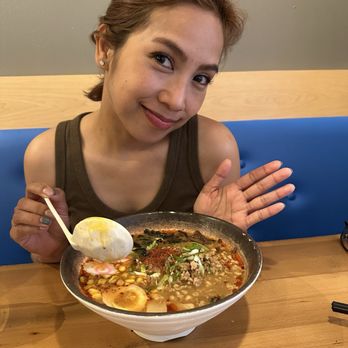 Ramen spot - Tantan Ramen and still the same broth. She couldn't finish her egg - Ramen Near Me - Woodbury, New Jersey Ramen spot - Tantan Ramen and still the same broth. She couldn't finish her egg - Ramen Near Me - Woodbury, New Jersey
