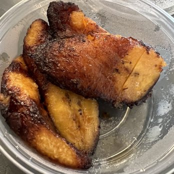 Charcoal Chicken - Half eaten side of fried plantains - Mexican Near Me - Suffolk, Virginia Charcoal Chicken - Half eaten side of fried plantains - Mexican Near Me - Suffolk, Virginia