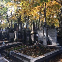 Cmentarz Żydowski - Powazkoskiego Cemetery where many famous Poles are buried   (photo taken Oct 11, 2018)