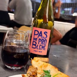 Slice and Wine. Can't go wrong. Slice and Wine. Can't go wrong.