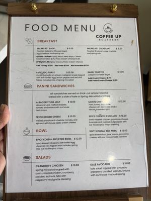Menu photo 4 Coffee Up Roastery Chino, CA