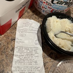 KFC - Shows you how much the KFC in Roxbury cares about feeding you quality food. .. I CALL BS..