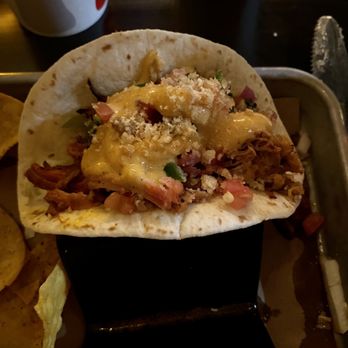 Hidden Still Spirits - 1 of the 3 pulled pork tacos - Bars Near Me - Hershey, Pennsylvania