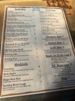 Menu photo 4 Seawitch Carolina Beach, NC Menu photo 4 Seawitch Carolina Beach, NC