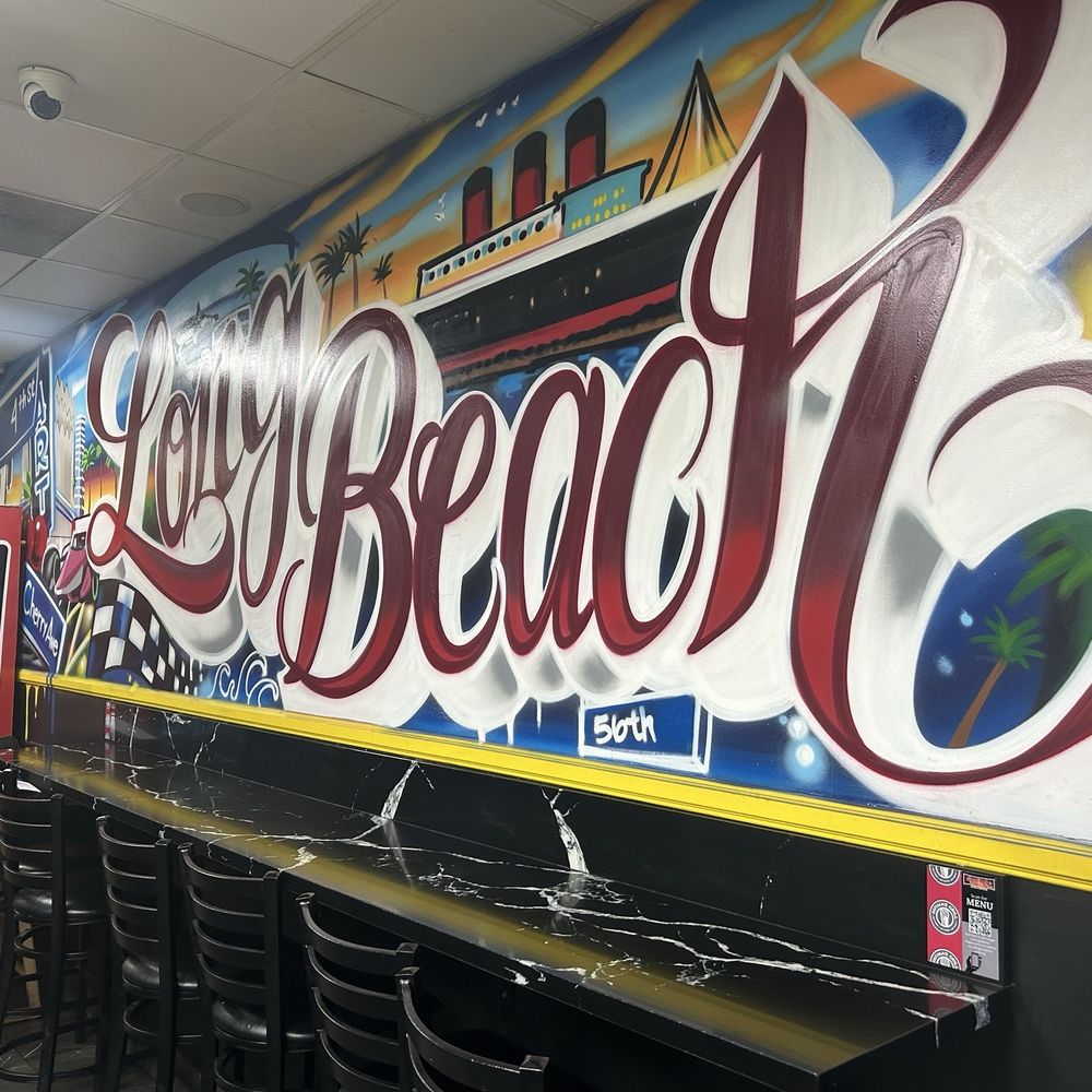 Fatima’s Grill - LBC wall art - Mediterranean Near Me - Long Beach, California