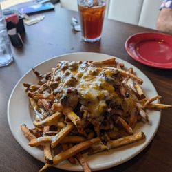 Smokin Notes BBQ - Loaded fries with Brisket.