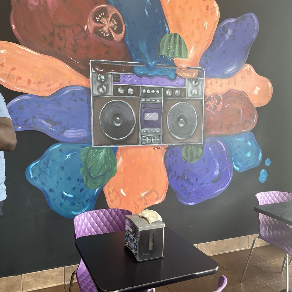 Interior mural
