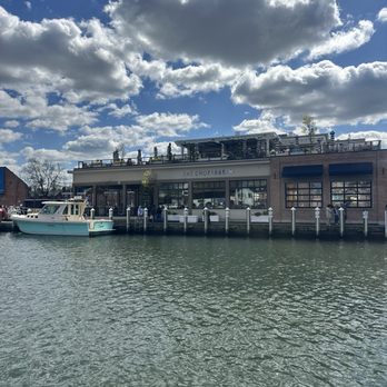 The Choptank - Across the canal shot of outside - Seafood Near Me - Annapolis, Maryland