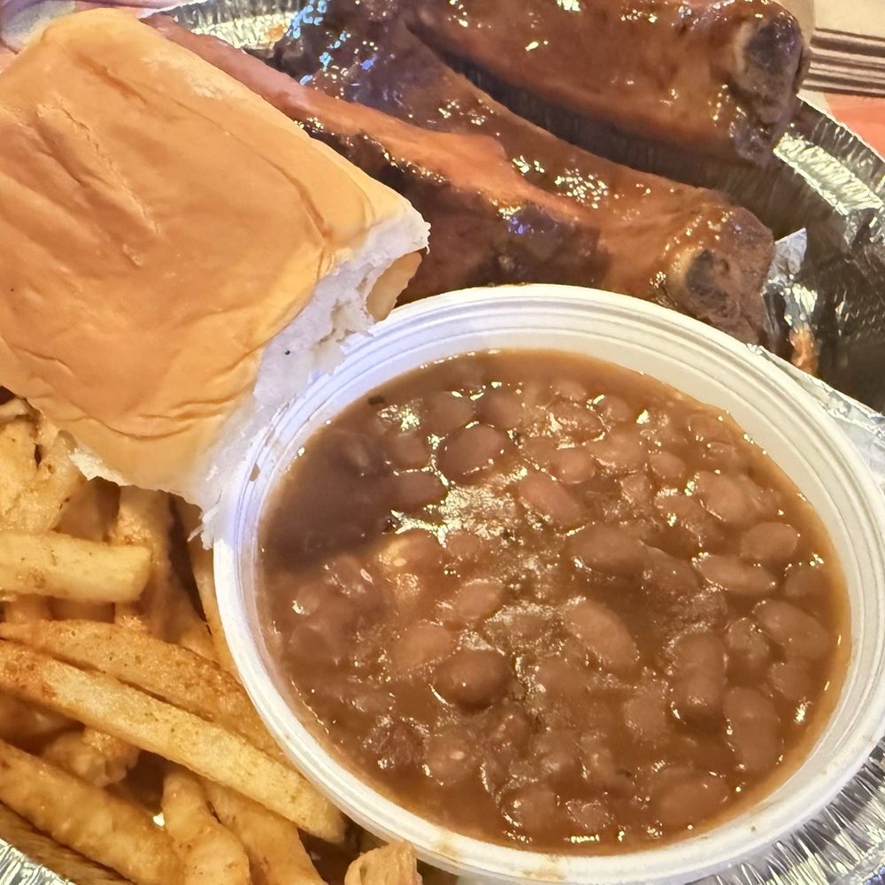 Smoke & Fire - Pork ribs plate - Barbeque Near Me - Las Vegas, Nevada Smoke & Fire - Pork ribs plate - Barbeque Near Me - Las Vegas, Nevada