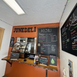 June Deli - Menu and order area
