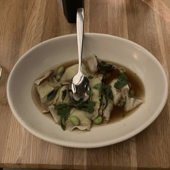 True Food Kitchen - edamame dumplings - New American Near Me - Denver, Colorado True Food Kitchen - edamame dumplings - New American Near Me - Denver, Colorado