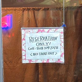 Seiji's Sushi - Must have a reservation. Cannot drop in. - Japanese Near Me - Kailua Kona, Hawaii Seiji's Sushi - Must have a reservation. Cannot drop in. - Japanese Near Me - Kailua Kona, Hawaii
