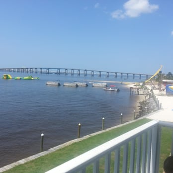 Best Western Navarre Waterfront - View from our hotel room and balcony. - Hotels Near Me - Navarre, Florida Best Western Navarre Waterfront - View from our hotel room and balcony. - Hotels Near Me - Navarre, Florida