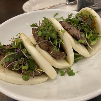 La Condesa Eatery - Lamb Bao $18. Simply delicious, lamb seasoning is devine - Salad Near Me - Reno, Nevada