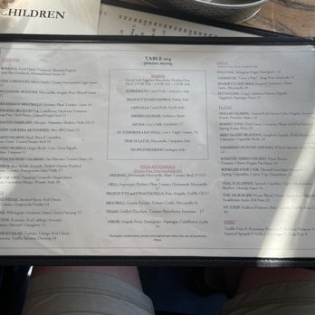 Table 104 - Spring Menu - Italian Near Me - Stamford, Connecticut