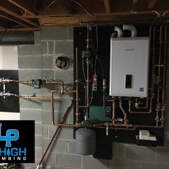 Lehigh Plumbing - Tankless unit installed by Lehigh Plumbing. On demand hot water. - Plumbing Near Me Lehigh Plumbing - Tankless unit installed by Lehigh Plumbing. On demand hot water. - Plumbing Near Me