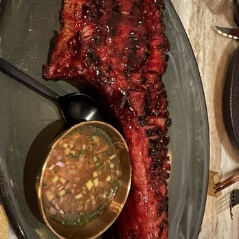 Animae - COAL GRILLED KOJI PORK TOMAHAWK - Asian Fusion Near Me - San Diego, California Animae - COAL GRILLED KOJI PORK TOMAHAWK - Asian Fusion Near Me - San Diego, California
