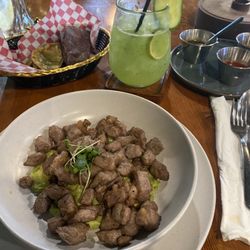 La Gardenia Restaurant & Bar - Chicharron on a bed of guacamole