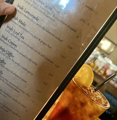 Menu photo 1 Madden's Irish Pub Elroy, WI