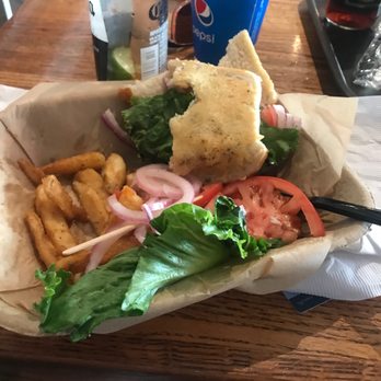 Mr Rick's - Grilled Alaskan Cod, totally inedible! - Bars Near Me - Avila Beach, California Mr Rick's - Grilled Alaskan Cod, totally inedible! - Bars Near Me - Avila Beach, California