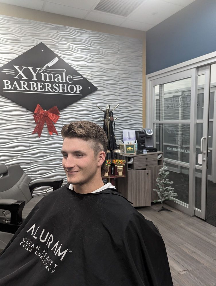 XYmale BarberShop Logo