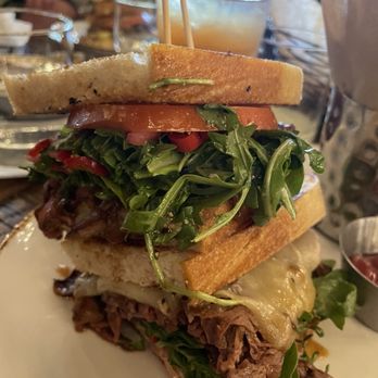 Haywire - Thursday special Prime rib sandwich POV - New American Near Me - Austin, Texas
