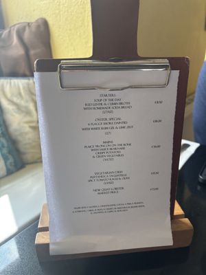 Menu photo 6 Linnane's Lobster Bar New Quay, CE Menu photo 6 Linnane's Lobster Bar New Quay, CE